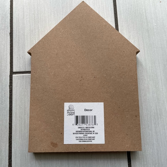 Mermaid lives here sing perfect for closet or office 💜 NWOT - Picture 2 of 3